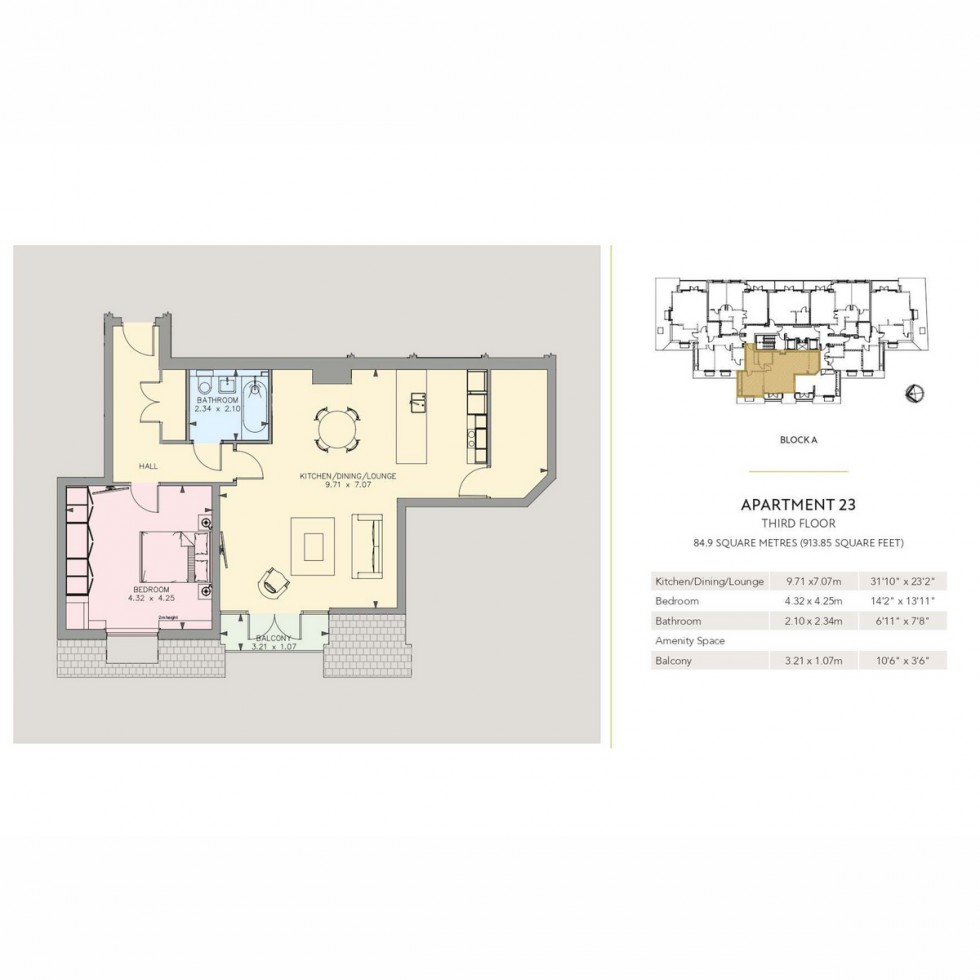 Floorplan for Unit 23a Whetstone Square, Whetstone, N20